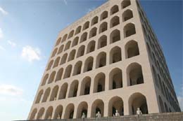 The "Square Colosseum" in EUR.