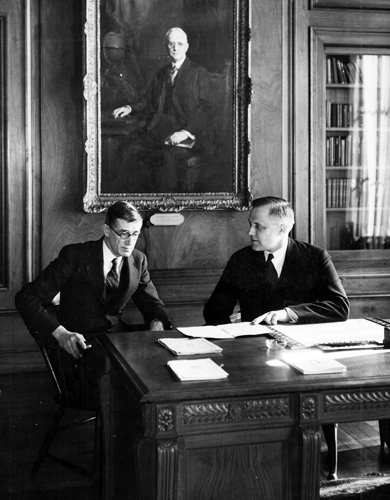 Karl T. Compton and Vannevar Bush