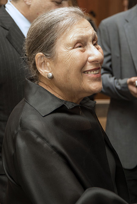 Profile of Dorothy Lemelson smiling