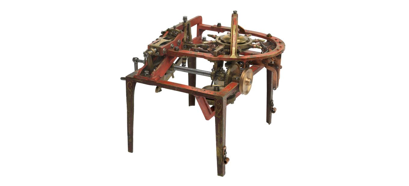 Patent model of the pin-making machine invented by John Howe