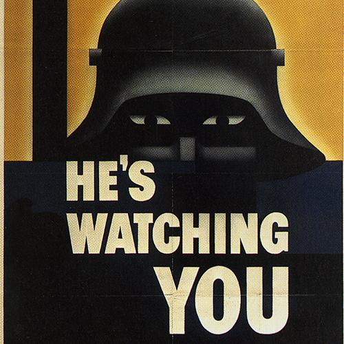 WWII propaganda poster.