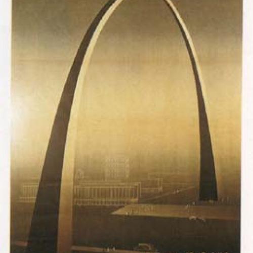 Poster depicting proposed "Arch of Empire"