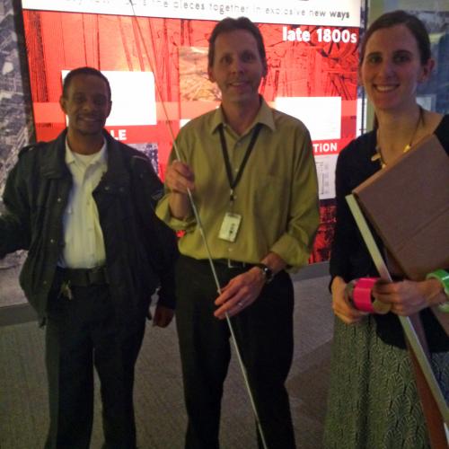 The three Smithsonian staffers who creatively rescued a lost cell phone.
