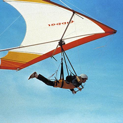 Hang glider invented by Paul MacCready