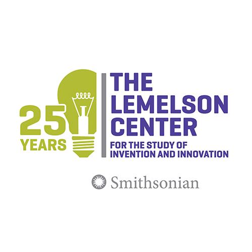 Lemelson Center 25 Years logo with light bulb
